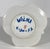 Mid 20th Century Japanese Blue Bird Swallow Demitasse Cup & Saucer For Sale - Image 9 of 12