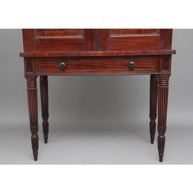 Antique Mahogany Cabinet, 1830s For Sale - Image 10 of 18