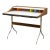 Contemporary Modern Reproduction George Nelson Swag Leg Mid Century Modern Desk For Sale