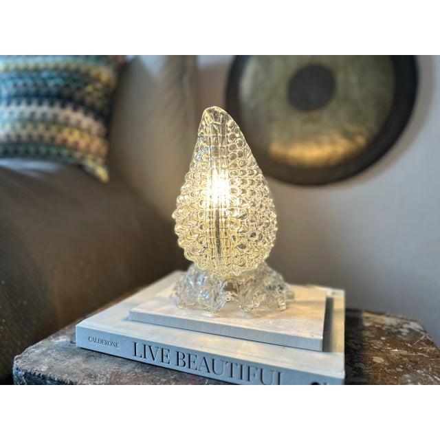 Art Deco Murano Glass Table Lamp by Ercole Barovier, 1920s For Sale - Image 13 of 18