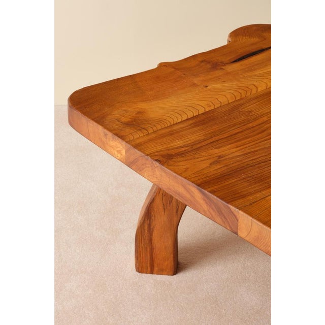 1970s Naturalistic Coffee Table by C. A. Beijbom, Sweden, 1974 For Sale - Image 5 of 10