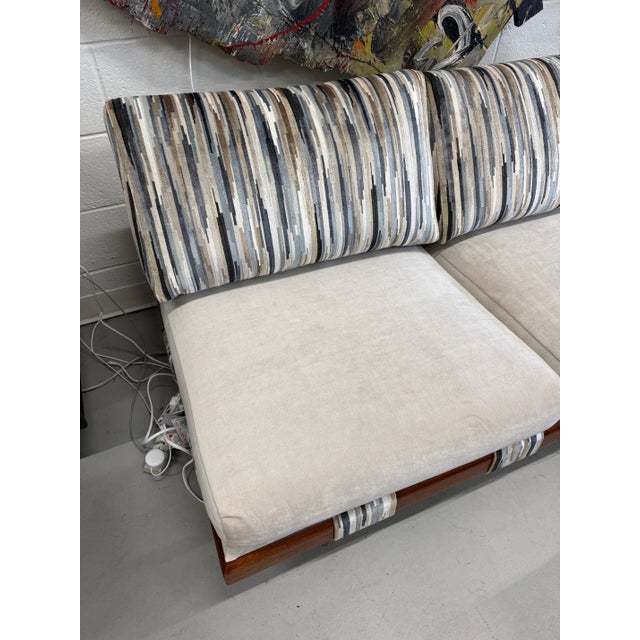 1960’s Adrian Pearsall Sectional Sofa Set with Matching Cocktail Table For Sale - Image 14 of 18