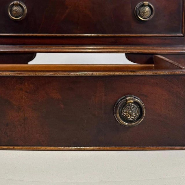 20th Century English Mahogany Chest of Drawers For Sale - Image 12 of 13