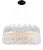 Collection Iceberg Chandelier in Metal and Glass by Jago For Sale