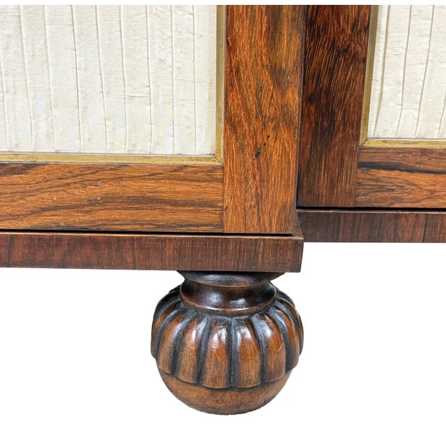 Regency Rosewood Breakfront Side Cabinet, 1815 For Sale - Image 17 of 18