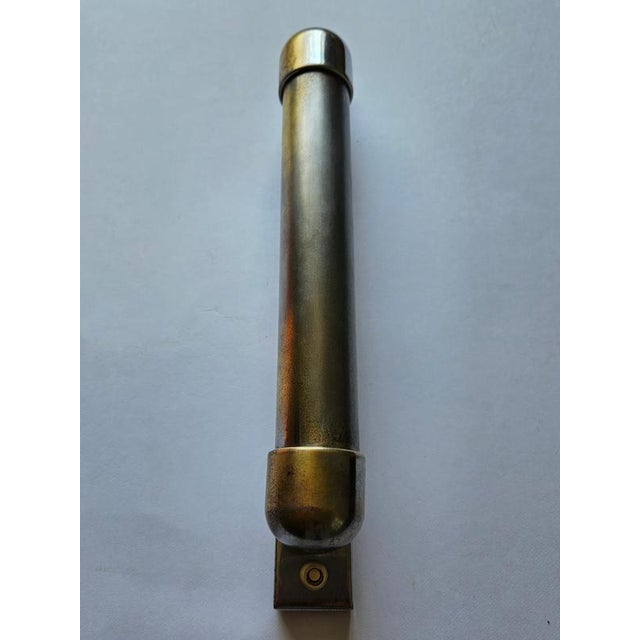 Vintage Bauhaus Art Deco Wall Lamp in Chrome, 1940s For Sale - Image 9 of 16