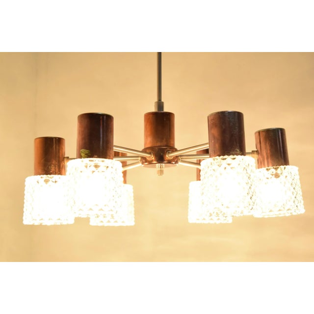 Mid-Century Chandelier by Kamenicky Senov, 1960s For Sale - Image 4 of 15
