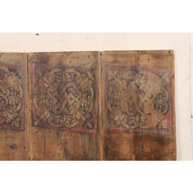 Large Italian Painted Wood Panel, 19th C. For Sale In Atlanta - Image 6 of 11