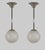Art Deco French Art Deco Pendant Light by Hettier & Vincent 1925 France - A Pair For Sale - Image 3 of 12