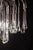 Lady Isabelle Murano Chandelier White Drops, 1980s For Sale - Image 11 of 12