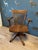 Oak office chair in perfect condition. Light oak. Height-adjustable and with an adjustable rocking mechanism. Cast iron...