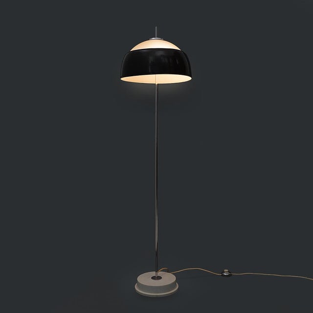 Floor Lamp with Marble Base by Candle, 1960s For Sale - Image 11 of 15
