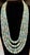 Gemstone 1000 Carat Natural Fine Aquamarine Bead Necklace, Four Strand in Metal Clasp For Sale - Image 7 of 18