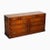 Vintage Yew Wood Military Campaign Sideboard Bank of Drawers with Brass Handles For Sale - Image 18 of 18