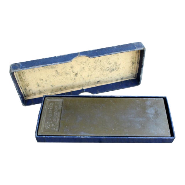 Mid 20th Century Ahconite Razor Hone by E.E. Monson Co. For Sale