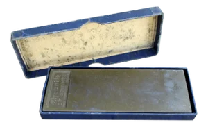 Mid 20th Century Ahconite Razor Hone by E.E. Monson Co.