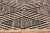 Nazmiyal Collection Bold Modern Area Geometric Tribal Salt and Pepper Color Rug For Sale - Image 4 of 5