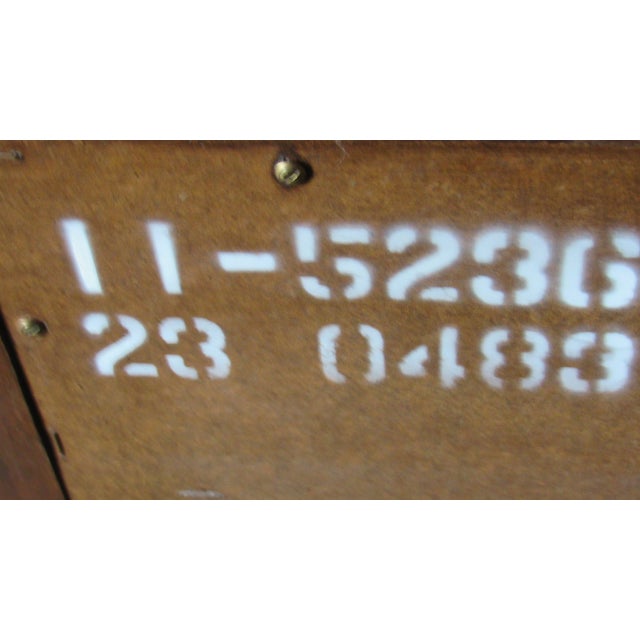 1980s Ethan Allen Georgian Court Cherry Nightstand Table For Sale - Image 10 of 10