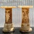 Italian Vintage Italian Carved Alabaster Pedestals - a Pair For Sale - Image 3 of 10
