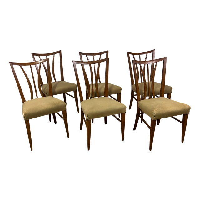 Bentwood Chairs from Tempestini, 1950s, Set of 6 For Sale