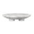 White Modern Minimalist Low White Marble Plate Bowl For Sale - Image 8 of 8