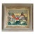 Mid-Century Modern 'Where Houses Gather' Vintage Geometric Abstract Street Scene Oil Painting by Swedish Artist Wilhelm Wik (1897-1987), Framed For Sale