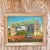 Late 20th Century Vintage Signed American Folk Art Farm Landscape Oil Painting For Sale - Image 5 of 13