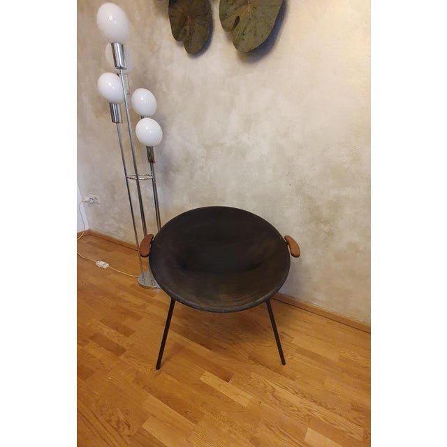 Hans Olsen Danish Balloon Chair by Hans Olsen, 1950s For Sale - Image 4 of 13