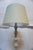 Visual Comfort Studio Vc Bamboo Belgian White Floor Lamp in Linen For Sale In Los Angeles - Image 6 of 13