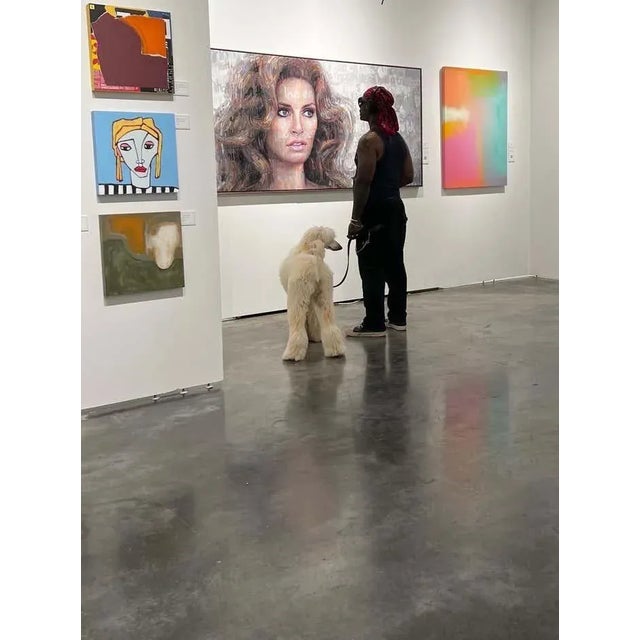 William Finlayson Jr. Acrylic Painting on wood Panel Titled “Happy Haze V” 2022 For Sale In West Palm - Image 6 of 8