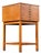 Antique Oak Visible Card Index Filing Cabinet Stand For Sale