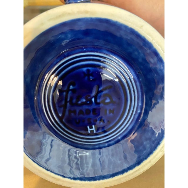 Royal Blue Vintage Teapots, Pair For Sale - Image 8 of 10