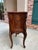 Brown Antique French Nightstand Cabinet Marble Top Louis XV Carved Walnut C1890 For Sale - Image 8 of 18
