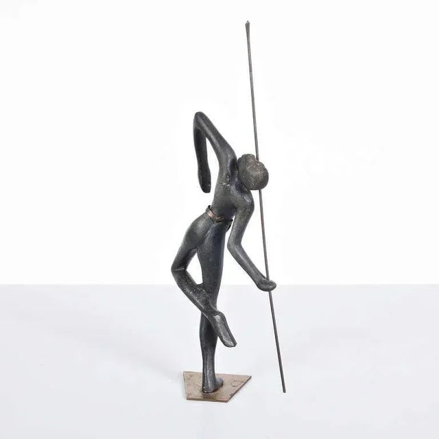 Bronze Sculpture in the style of Hagenauer, Austria, 1930s For Sale - Image 3 of 9