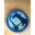 Mid-Century Modern Vintage Blue Abstract Ceramic Bowl For Sale - Image 3 of 12