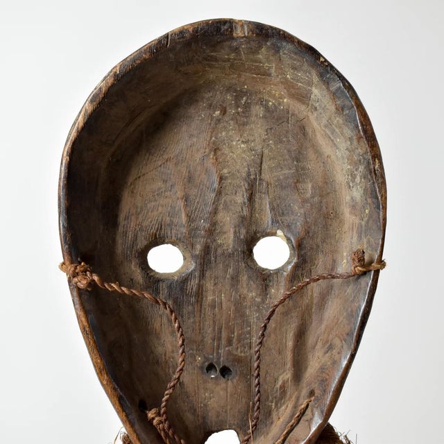 Tan Early 20th Century Lega Bearded Mask For Sale - Image 8 of 8