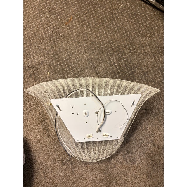 Modern Bavovier & Toso Style Murano Sconce For Sale - Image 3 of 9