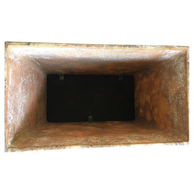 Mid-Century Modern Onyx Stone Bench, 1970s For Sale In Philadelphia - Image 6 of 7