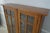 Wood Stickley 2 Door Mission Oak Leaded Door Bookcase For Sale - Image 7 of 16