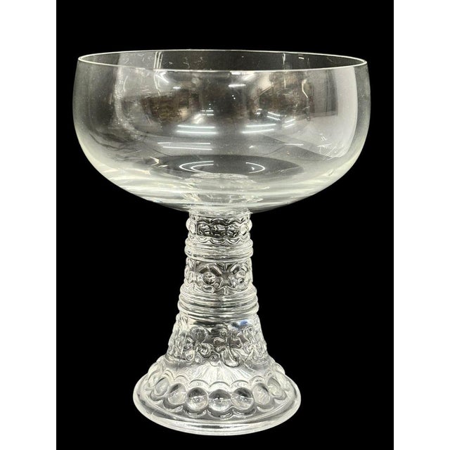 Mid 20th Century Rosenthal Crystal Bacchus Champagne Coupes - Set of 8 For Sale In Washington DC - Image 6 of 8