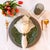 Bring a refreshing touch of nature to your dining table with our Linen Napkins with Green Ruffled Edges. Handcrafted with...