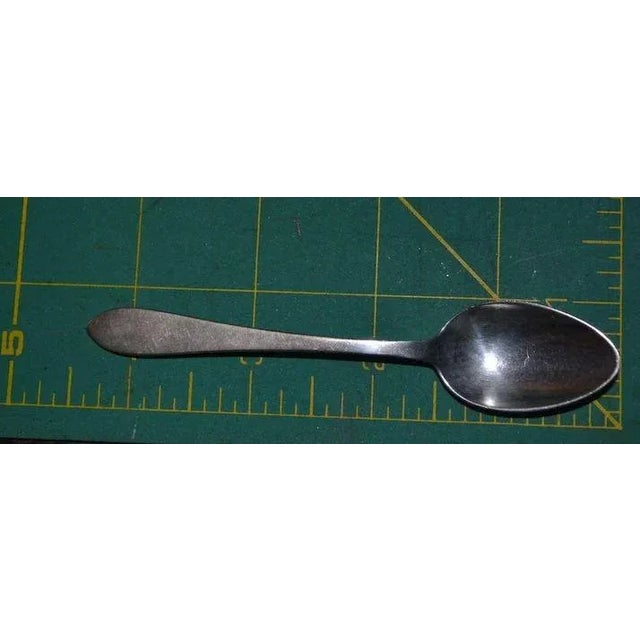 Tiffany & Co. Sterling Silver Faneuil Pattern Demitasse Spoons For Sale - Image 6 of 9