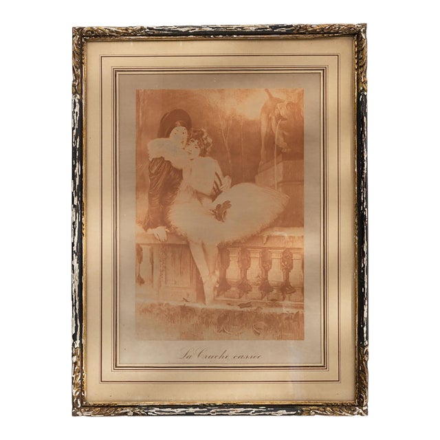 1900 - 1909 France Sienna Wood Painting For Sale