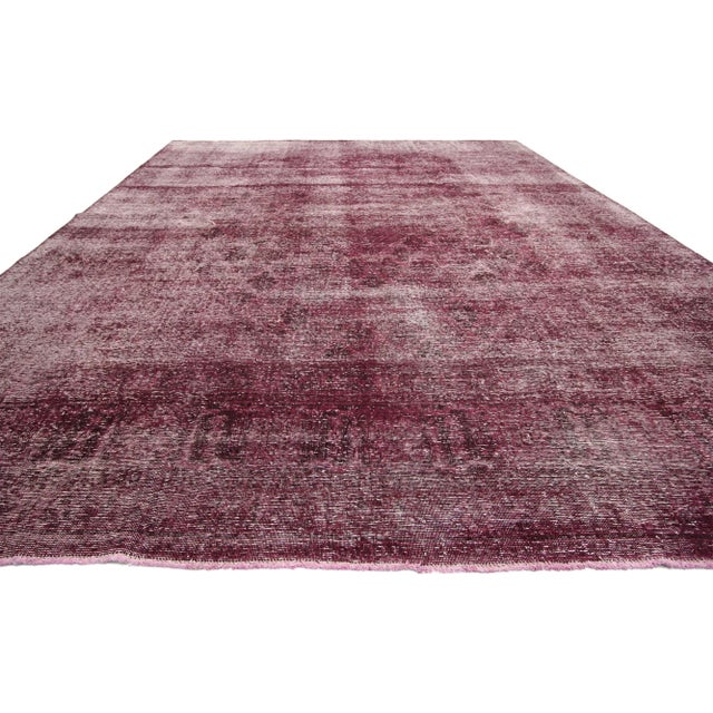 Rustic Vintage Turkish Rug With Industrial Luxe Style - 10'00 X 13'00 For Sale - Image 3 of 7