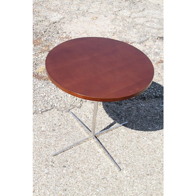 Wood Pair of Marc Thorpe for Bernhardt Designs Side Tables W/ Curly Maple Tops For Sale - Image 7 of 11