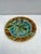 French Majolica chesnut leaf plate Sarreguemines, circa 1890.