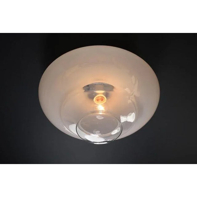 Murano Glass Wall Light in Hand-Blown Glass, Italy, 1960s For Sale - Image 13 of 18