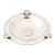 Art Deco Heavy Hand-Hammered .900 Sterling Silver Ashtray With Sculptural Coins For Sale