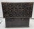 Wood Mid 20th Century Solid Painted Wood and Ornate Metal Mounted Strongbox For Sale - Image 7 of 12