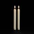 Modern FIA WickBeige Textured Taper Candle (Set of 2) For Sale - Image 3 of 4